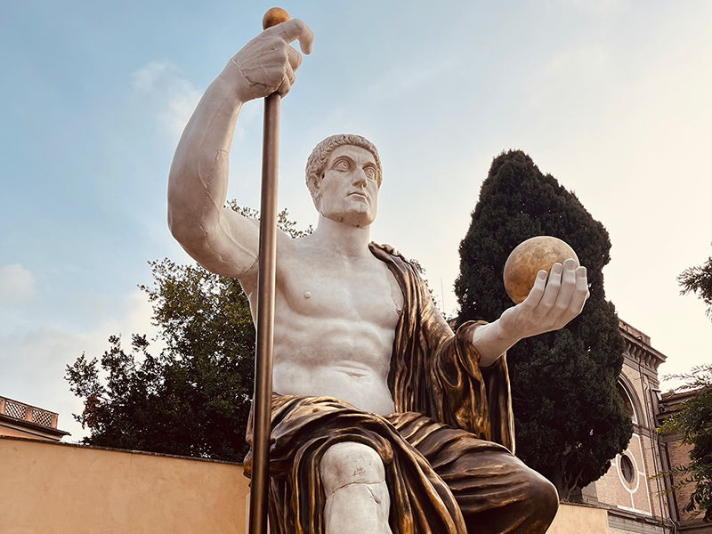 Il Colosso di Costantino torna in vita ai Musei Capitolini